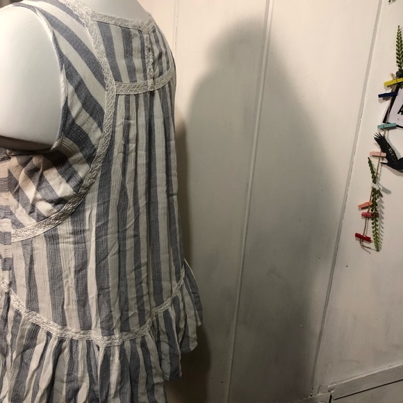 Lane Bryant- baby doll tank with lace sz 16 - Picture 3 of 8